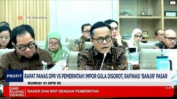 Video: Rapat Panas DPR VS Pemerintah! Impor Gula Disorot