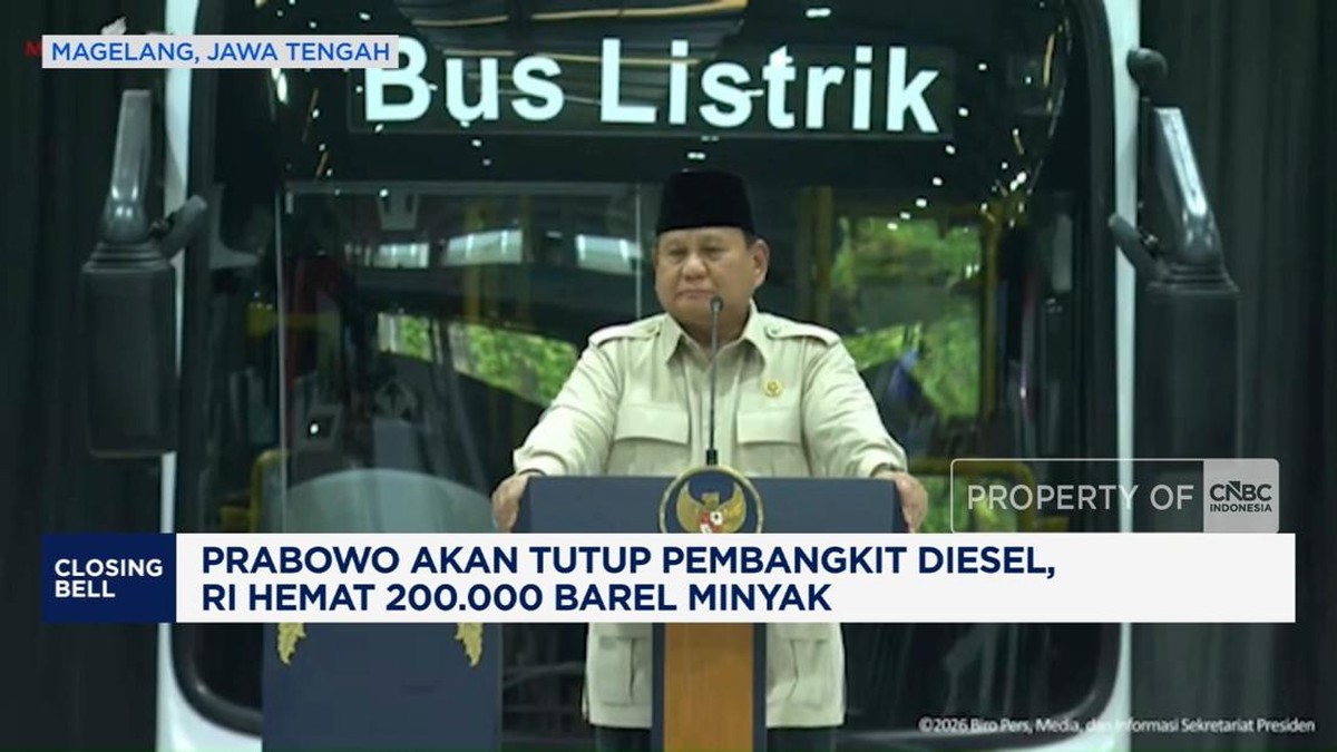 Video: Prabowo Akan Tutup PLTD, RI  Bisa Hemat 200.000 Barel BBM