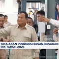 Video: Prabowo: Kita Akan Produksi Besar-Besaran Sedan Listrik 2028