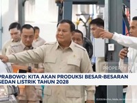 Video: Prabowo: Kita Akan Produksi Besar-Besaran Sedan Listrik 2028