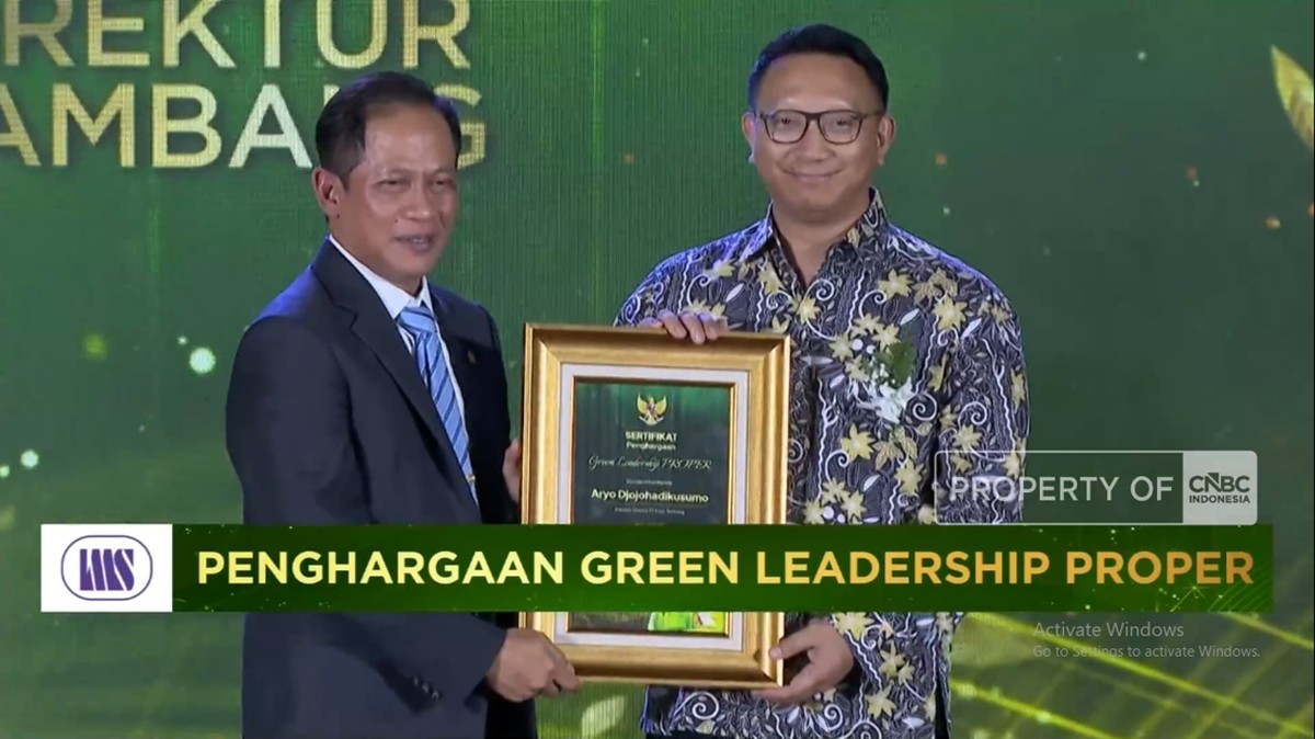Video:Dirut Arsari Tambang, Aryo Djojohadikusumo Raih Green Leadership