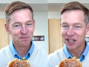 Gaya Makannya Viral di Media Sosial, CEO McDonalds Akhirnya Buka Suara