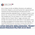 Video: AS-Iran Sepakat Gencatan Senjata, Trump Tetap Siagakan Militer