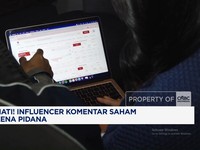 Video: Hati-Hati! Influencer Komentar Saham Bisa Kena Pidana