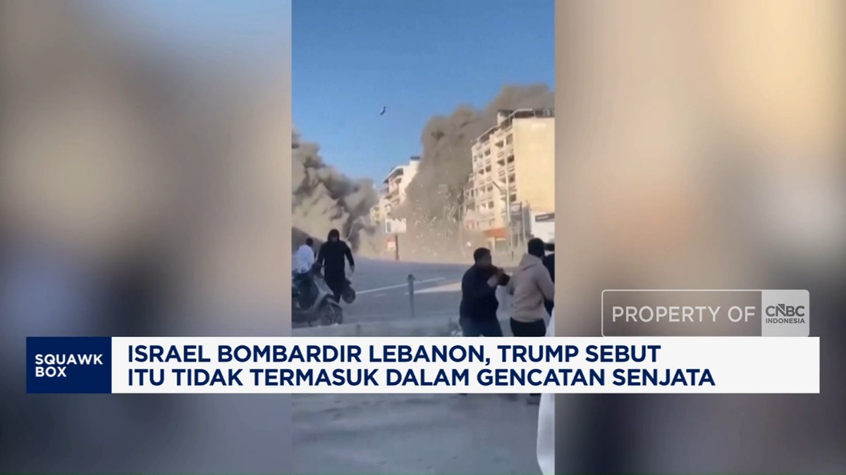 Video:Israel Serang Lebanon Karena Tak Termasuk Dalam Gencatan Senjata