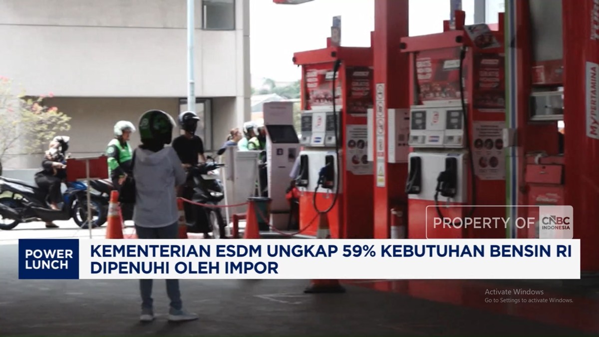 Video: ESDM Ungkap 59% Kebutuhan Bensin RI Dipenuhi Oleh Impor