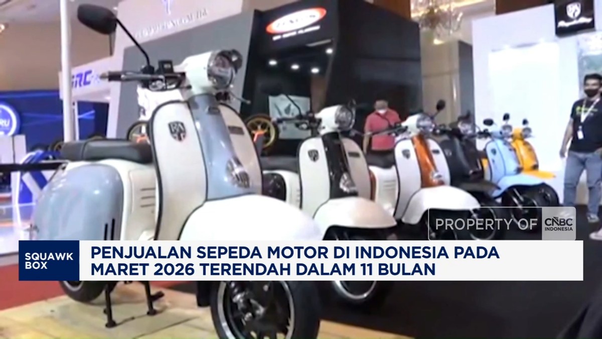 Video: Penjualan Sepeda Motor Maret 2026Terendah Dalam 11 Bulan