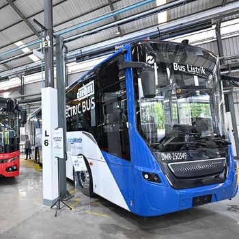 Diresmikan Prabowo, Ini Penampakan Pabrik Bus-Truk Listrik Bakrie