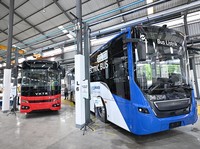 Diresmikan Prabowo, Ini Penampakan Pabrik Bus-Truk Listrik Bakrie