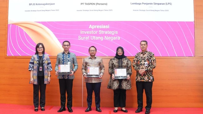TASPEN Dicap sebagai Investor Strategis Surat Utang Negara Tahun 2025