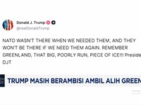 Video: Duh! Trump Masih Berambisi Ambil Alih Greenland