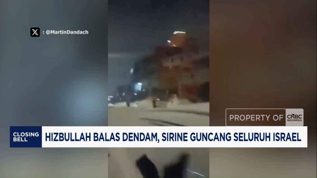 Hizbullah Balas Dendam, Sirine Guncang Seluruh Israel