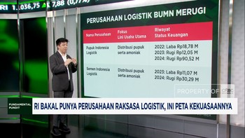 RI Bakal Punya Perusahaan Raksasa Logistik, Ini Peta Kekuatannya
