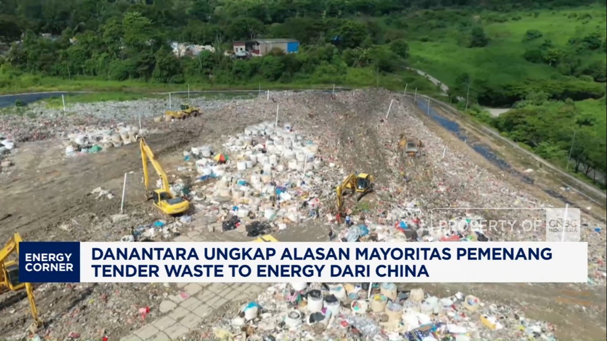 Video:Danantara Soal Pemenang Tender Waste to Energy Banyak dari China