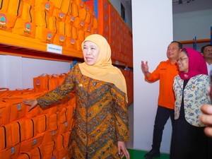 Bantu Daerah Hadapi Kemarau, Khofifah Siapkan Banyak Pompa Air-Logistik