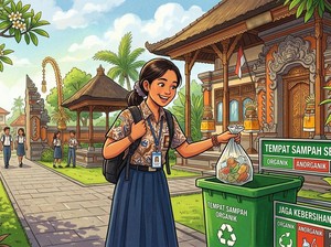 Sekolah di Bali Diminta Selesaikan Sampah Mandiri, Disdikpora: Untuk Edukasi