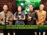 INTP Raih Proper Olah Ribuan Ton Sampah Jadi Bahan Bakar Alternatif