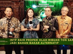 INTP Raih Proper Olah Ribuan Ton Sampah Jadi Bahan Bakar Alternatif