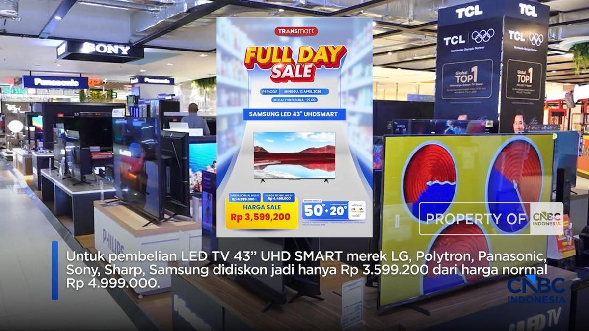 Video: Mau Beli LED TV? Ada Diskon di Transmart