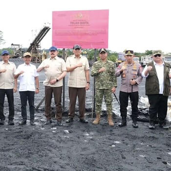 Penampakan Tambang Samin Tan 'Digrebek' Bahlil, Menhan & Jaksa Agung