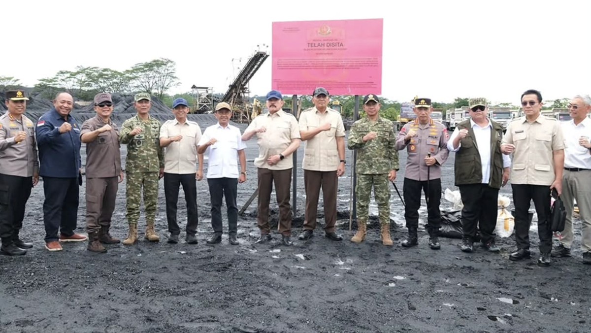 Penampakan Tambang Samin Tan 'Digrebek' Bahlil, Menhan dan Jaksa Agung