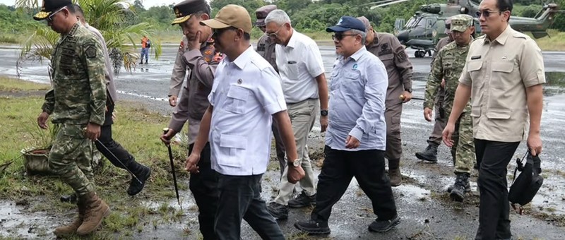Penggerebekan tambang milik PT AKT Samin Tan. (Dok. satgaspkhofficial)