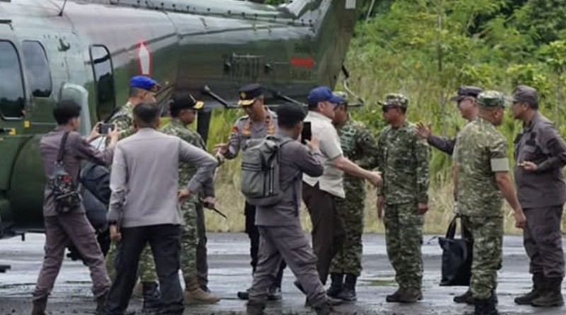 Penggerebekan tambang milik PT AKT Samin Tan. (Dok. satgaspkhofficial)