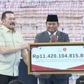 Jaksa Agung Setor Rp11,4 T ke Negara, Prabowo: Ini Sebuah Kehormatan