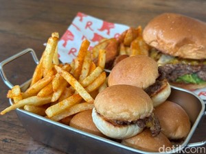 Unik! Resto Burger di Jaksel Ini Punya Menu Little Sliders yang Gemoy