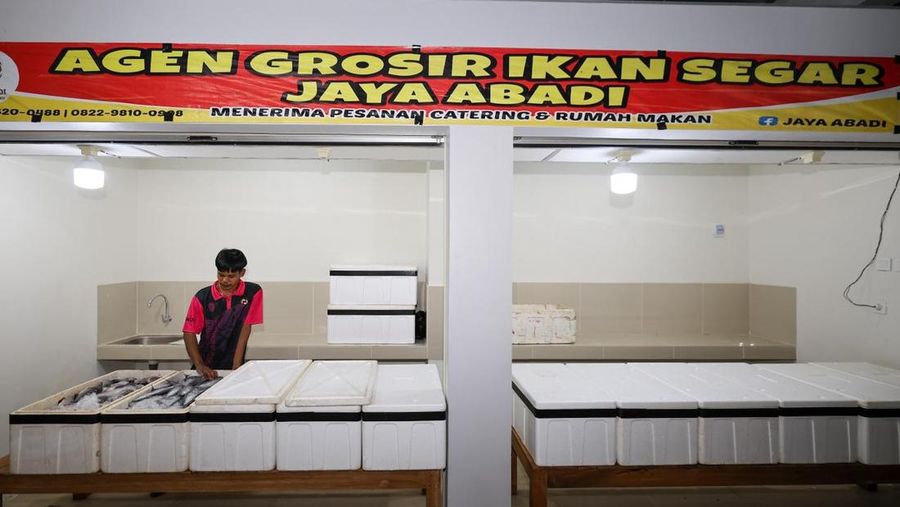 Pasar Segar Sepaku Sudah Dibuka, Alternatif Berbelanja di Kawasan IKN. (Humas Otorita Ibu Kota Nusantara)