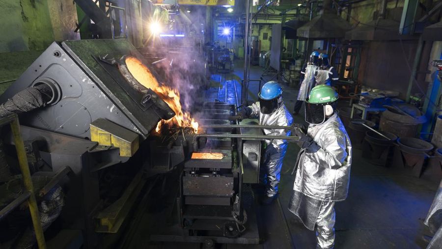 Penampakan Pabrik Logam Mulia RI, Punya Kapasitas 30 Ton Emas (Dok ANTAM)