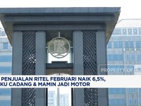 BI: Penjualan Ritel Februari Naik 6,5%, Suku Cadang & Mamin Jadi Motor