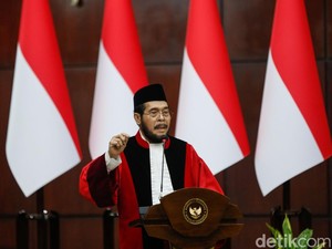 Anwar Usman Ungkap Suka dan Duka Selama Jadi Hakim MK