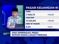Video: IHSG Menguat & Tembus 7.400 Saat Rupiah 