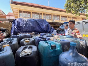Penyelewengan 1.200 liter BBM Subsidi Digagalkan Polresta Banyuwangi