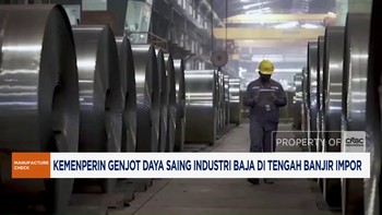 Kemenperin Genjot Daya Saing Industri Baja di Tengah Banjir Impor