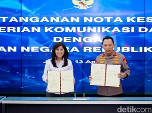 Komdigi dan Polri Bentuk Satgas Penanganan Kejahatan Digital, Ini Tugasnya