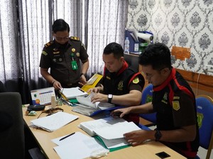 Kejari Geledah Kantor Tata Pemerintahan-BPKAD Muba Terkait Dugaan Korupsi Aset