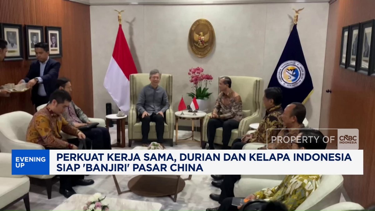 Perkuat Kerja Sama, Durian dan Kelapa RI Siap 'Banjiri' Pasar China