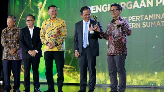 Dorong Keberlanjutan, Pertagas OSSA Raih Penghargaan PROPER Emas 2025