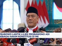 Video: Prabowo Lantik Liliek Prisbawono sebagai Hakim Konstitusi di MK