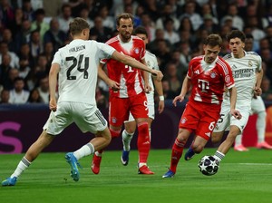 Jadwal Liga Champions Malam Ini: Bayern Vs Real Madrid, Arsenal Vs Sporting