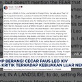 Video: Trump Berang! Cecar Paus Leo XIV Atas Kritik Pada Kebijakan AS
