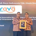 Dorong Inovasi Digital Perbankan, Bank Raya Sabet Penghargaan Ini