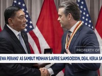 Video: 'Dewa Perang' AS Sambut Menhan Sjafrie Sjamsoeddin, Bahas Apa?