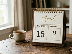Kalender Hijriah Hari Ini 15 April 2026: Tanggal, Bulan, dan Tahunnya
