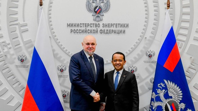 Bahlil Rapat Bareng Menteri Energi-Raksasa Migas Rusia, Ini Hasilnya