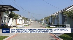 Video: OJK Permudah Pembiayaan Program 3 Juta Rumah, SLIK Disesuaikan