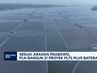 Video: Ikuti Arahan Prabowo, PLN Bangun 21 Proyek PLTS Plus Baterai