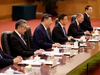 Momen Xi Jinping Blak-blakan Bahas Perang dengan Pangeran Arab